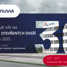 OSLAVTE S NÁMI 30 LET OD ZALOŽENÍ SPOLEČNOSTI NUVIA