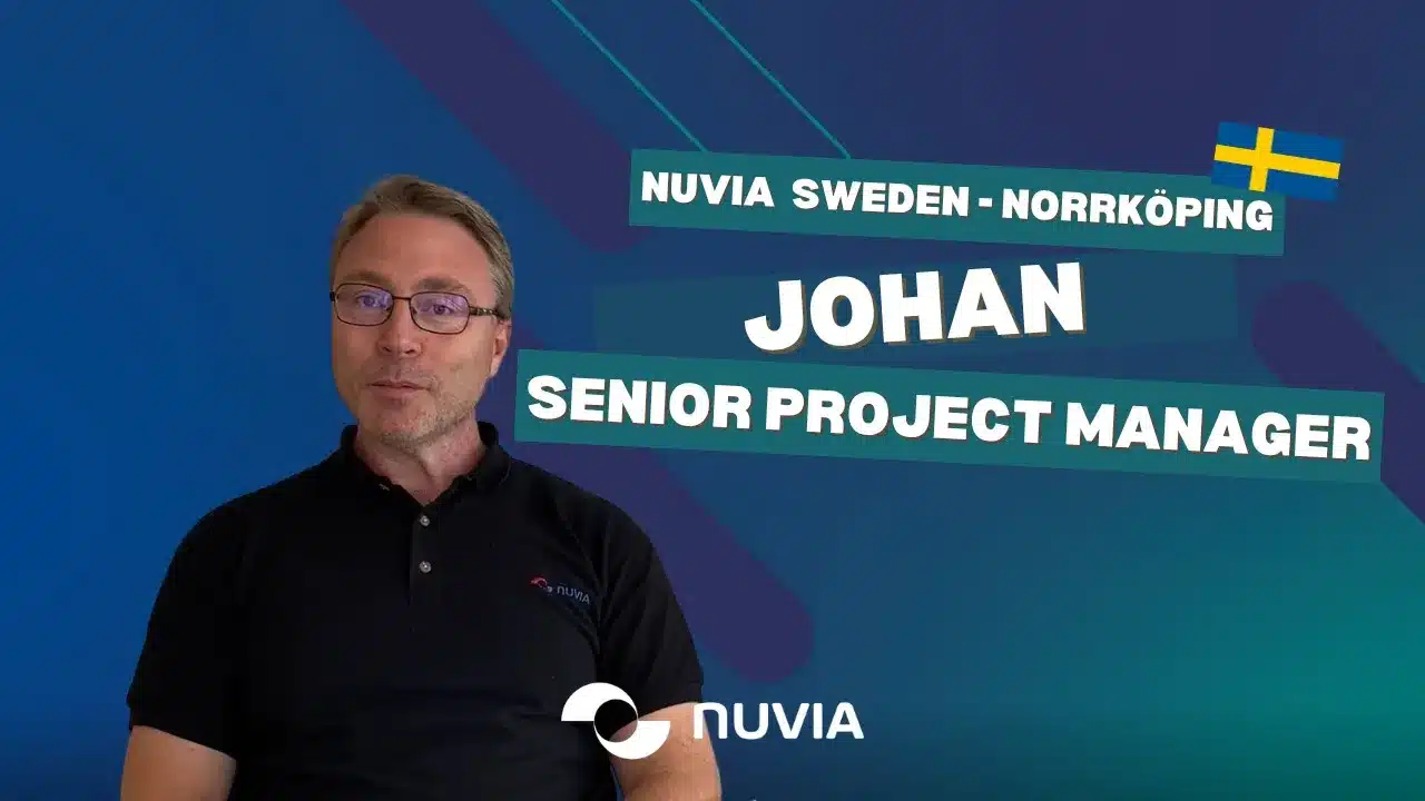Nuvia: Johan, senior project manager