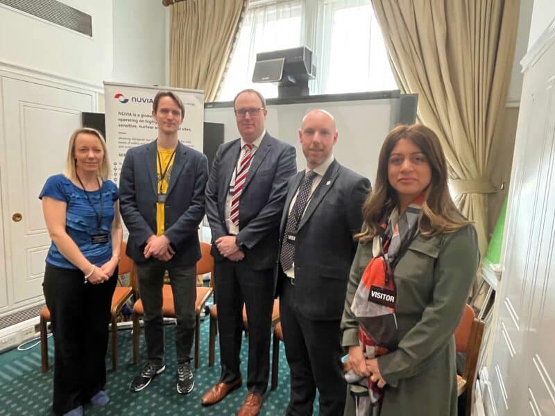 Enabling conversations between MPs and industry, NUVIA sponsors Nuclear ...