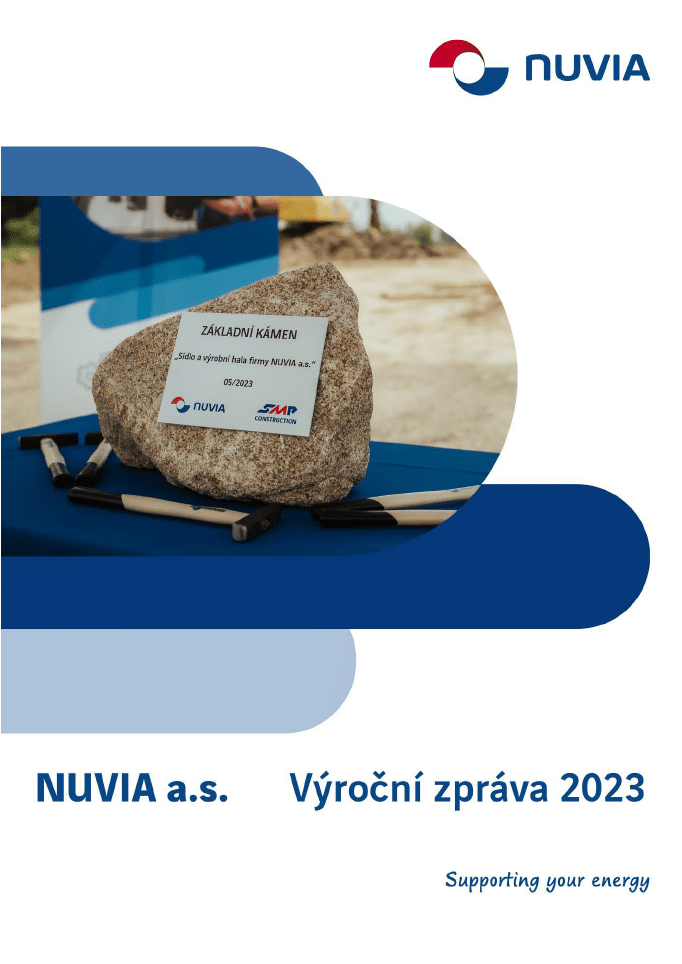 Annuel Report NUVIA CZ 2023