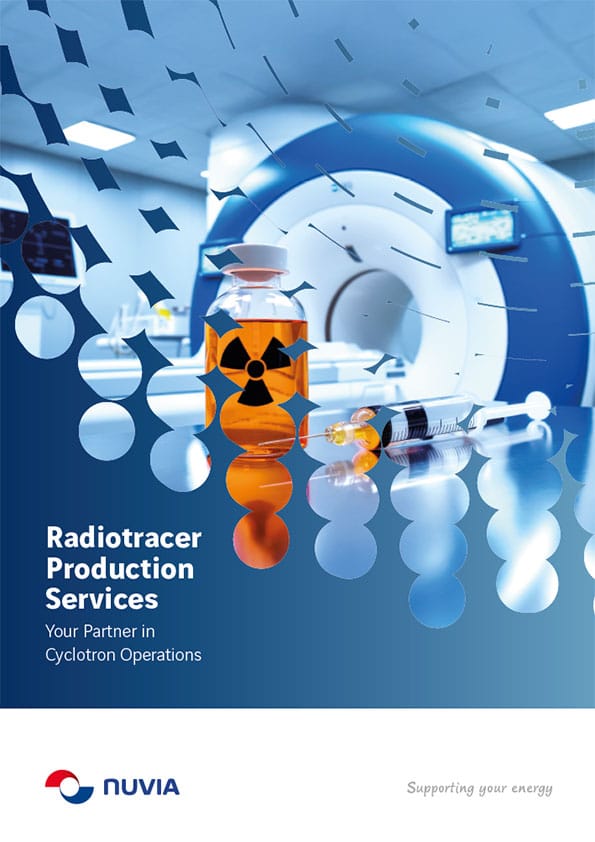 Radiotracer production services preview NUVIA web