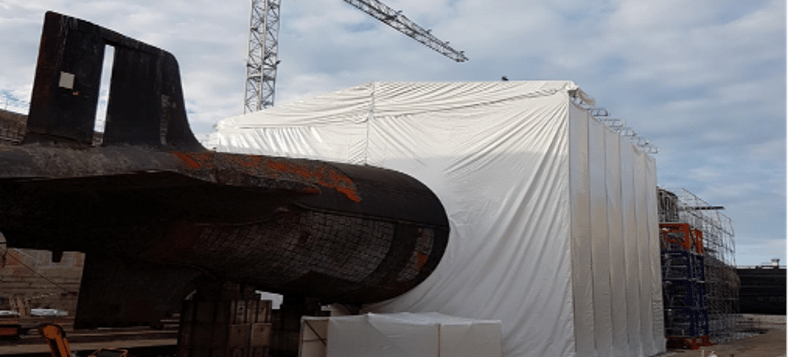 Decommissioning of 5 SNLE class submarines