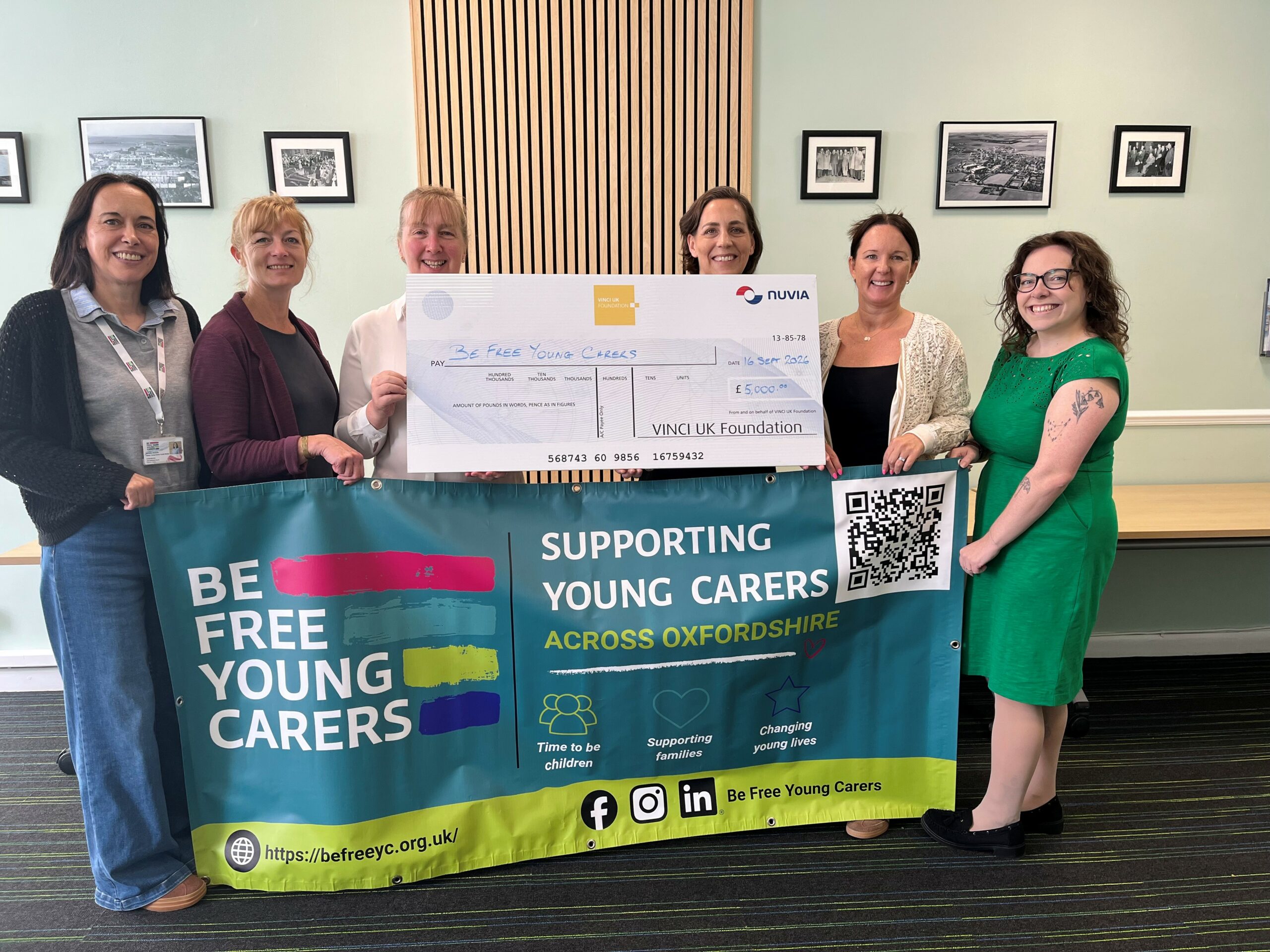 Be Free Young Carers - NUVIA - VINCI UK Foundation