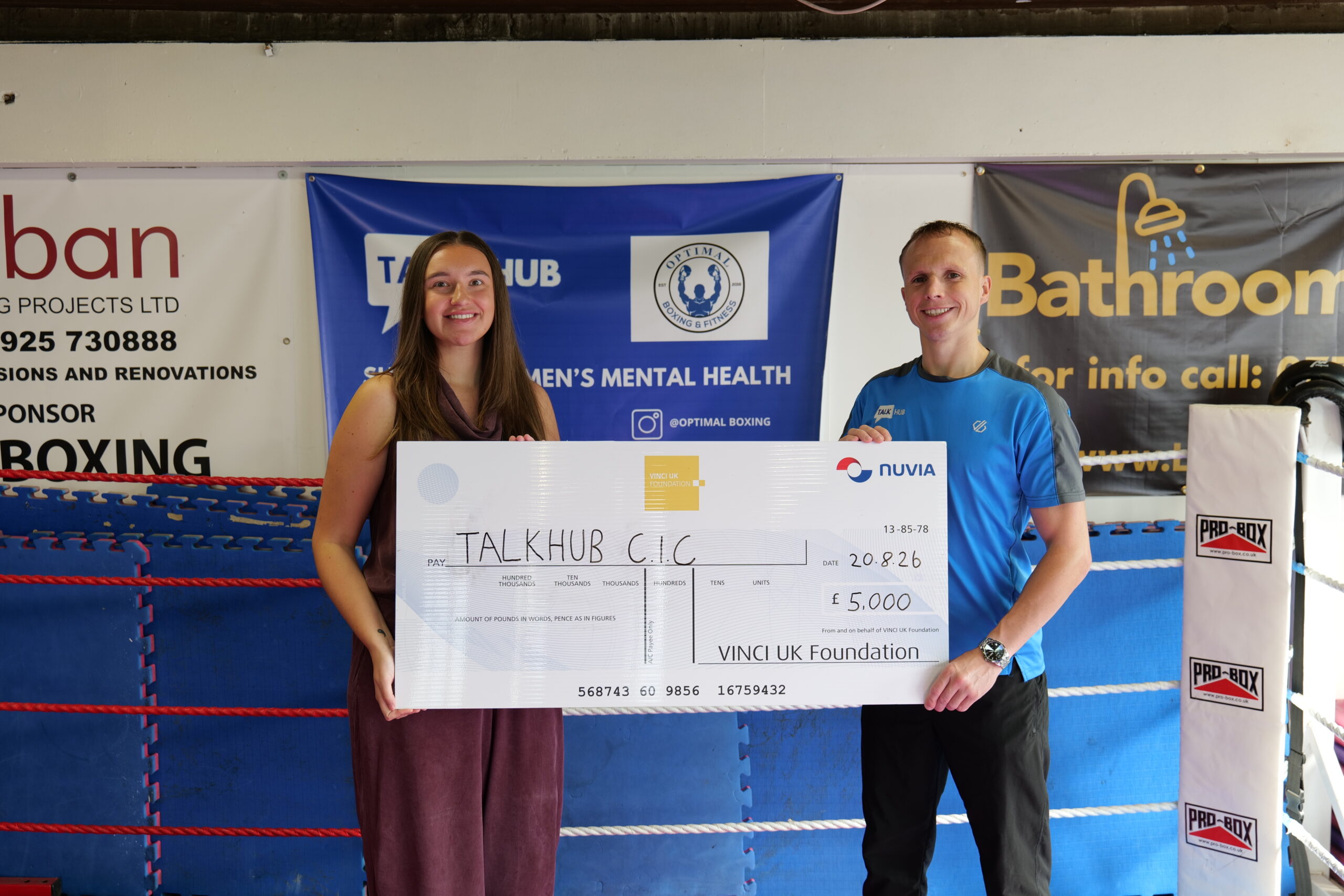 TalkHub CIC - NUVIA - VINCI UK Foundation